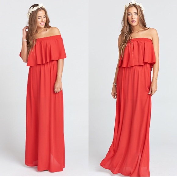 Show Me Your MuMu Dresses & Skirts - 🆕NWOT Show Me Your Mumu Hacienda Maxi Dress Red